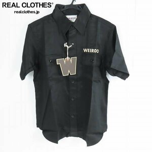 ☆【未使用】WEIRDO/ウィアード HY GEAR - S/S SHIRTS/シャツ BLACK WRD-19-SS-02/S /LPL