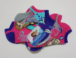 USA購入★★ アナと雪の女王 靴下 ソックス 14-20cm 6ペア 未使用品 ★★ Frozen Kids Socks