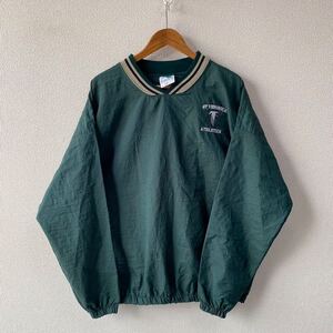 90s USA製 AUGUSTA SPORTSWEAR ナイロン プルオーバー ジャケット XL オーガスタ 古着 アメリカ製