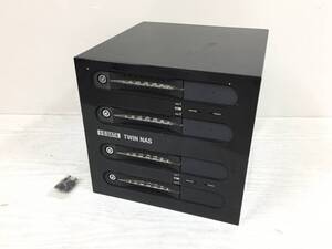 〇 I-O DATA アイ・オー・データ HDLM3-G1.2WIN/TN NAS ネットワークHDD ケースのみ HDD無し 通電確認