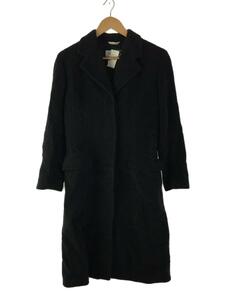 MAX MARA◆チェスターコート/40/ウール/BLK