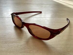 OAKLEY FOUR S Crystal red×VR50 中古美品 廃盤 所ジョージ メガネ サングラス