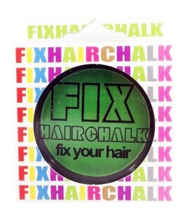 フィックス FIX ヘアチョーク ヘアーチョーク 髪色 1日ヘアカラー 1Day スプリンググラス 緑 イベント ハロウィン