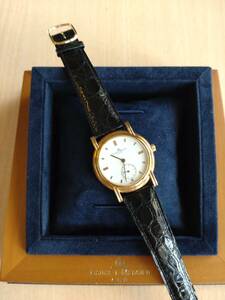 BAUME ＆ MERCIER ボーム＆メルシエ 腕時計 未使用 18金時計(18K) 39g(ベルト含む) 手巻き(動作確認済み) ケース・説明書等あり 