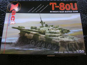 1/35 Xact SCALE MODELS ウクライナ/ロシア T-80U 戦車【戦車模型】未組み立て品