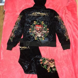 Ed Hardy ベロアセットアップ