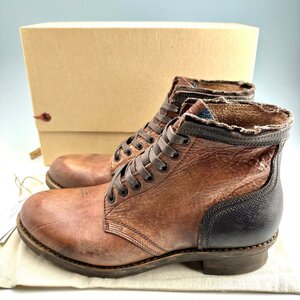 未使用品 visvim ICT LAFAYETTE BOOTS BROWN 泥染め US11 29cm 0224902002002 I.C.T. Indigo Camping Trailer