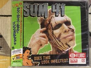 ★非売品★未開封★CD　SUM41「DOES THIS LOOK INFECTED?」 見本盤 　promo only japan mint sample rea