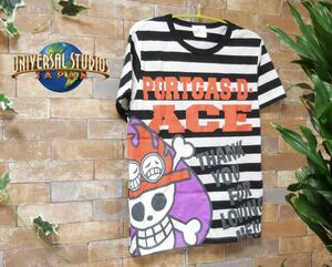 今なら安い！美品 ONE PIECE ワンピース エースＴシャツ　ユニバーサルスタジオジャパン 