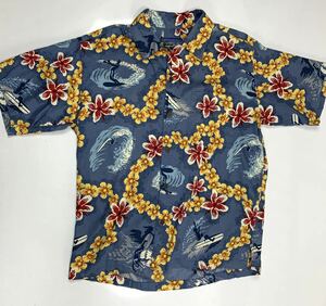 pataloha patagonia パタロハ　パタゴニア　黒タグ　メンズ　Sサイズ アロハシャツ 古着　美品　ハワイアンシャツ 半袖