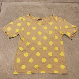 MARNI kids マルニ　キッズ 半袖Tシャツ ドット　4T