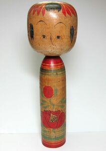 ◆古い伝統 こけし【木村吉太郎】戦前古作 蔵王高湯系◆30.5cm ◆TOHOKU KOKESHI Doll