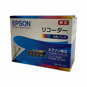 エプソン RDH-4CL 4色セット エプソン純正インクカートリッジ リコーダー EPSON プリンターインク PX-048A PX-049A訳あり 使用期限切れ