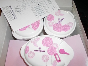 ☆☆　　新品　marie claire PAPIS　タッパー　3個セット　　☆☆