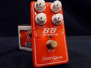 ★展示新品・アウトレット・本州送込★Xotic BB preamp V1.5 エキゾチック ビービープリアンプ V1.5 コンパクトエフェクター★