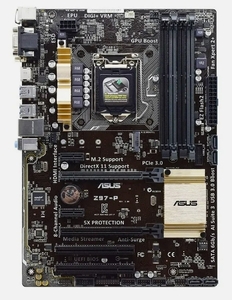 ASUS Z97-P Intel Z97 LGA1150 DDR3 SATA3 HDMI DVI-D VGA M.2 ATX Motherboard 2月5日発送