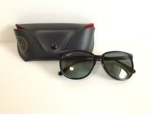 Y337 Ray-Ban/レイバン　BAUSCH & LOMB ボシュロム　サングラス　ブラック　シンプル　ケース付