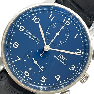 インターナショナルウォッチカンパニー IWC ポルトギーセ クロノグラフ 150イヤーズ世界2000本限定 IW371601 SS 腕時計 メンズ 中古