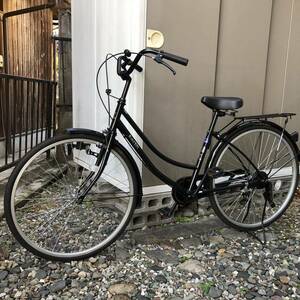 美品　自転車　黒　26インチ　26