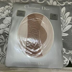 Christian Dior クリスチャンディオール ストッキング かかと付き Mサイズ