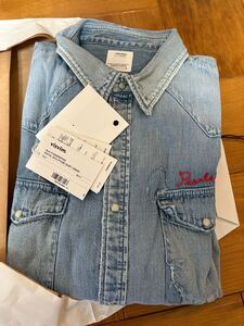 希少　SIZE2 visvim SOCIAL SCULPTURE SHIRT CRASH