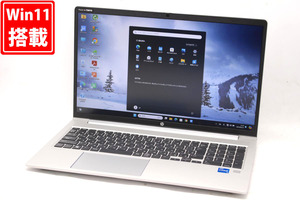 74時間 良品 FHD 15.6型 HP ProBook 450 G8 Windows11 11世代 i5-1135G7 8GB NVMe 256GB-SSD カメラ 無線 Office付 中古パソコン 管:1824h