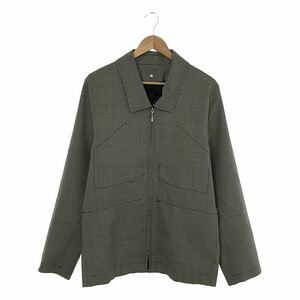 【美品】 Omar afridi / オマールアフリディ | PLAID COVERALL BLOUSON / 千鳥格子 カバーオール ブルゾン