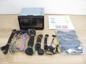 [109650-B]2024年度版地図!! カロッツェリア AVIC-ZH0007 サイバーナビ 地デジ/Bluetooth内蔵 新品TVアンテナ付 ビーコンおまけ