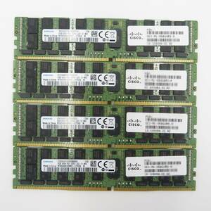 SAMSUNG 64GB DDR4-2666 MEMORY M386A8K40BM2-CTD 4枚セット 合計256GB 動作確認済 複数あり