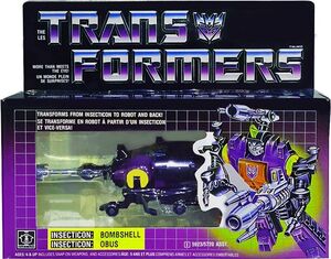 Transformers Insecticon: Bombshell, Vintage G1 1985, New! MISB! AFA IT!! 海外 即決