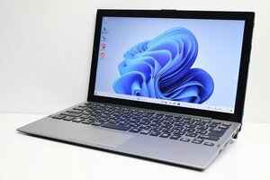 1円スタート ノートパソコン 2in1PC Windows11 WPS office搭載 VAIO Pro PA VJPA11C11N 第8世代 Core M3 メモリ8GB SSD128GB カメラ 12.5