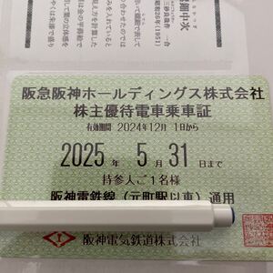 【迅速発送 簡易書留無料】 阪神電鉄 定期券 電車全線 株主優待 乗車証 定期型フリーパス 阪急阪神 株主優待乗車証 株主優待電車乗車証