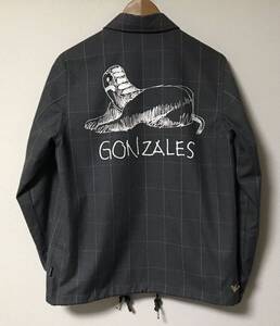 Mark Gonzales マークゴンザレス コーチジャケット ジャケット グレー M