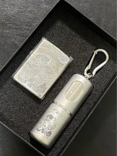 zippo 風神 和柄 限定品  前面刻印 希少モデル 2008年製