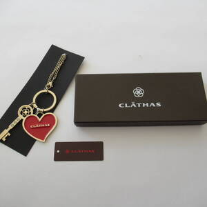 ■■202412即決■ CLATHAS クレイサス 新品レッド キーチャーム 30