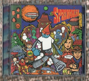 ∇ ユニコーン UNICORN 1993年 CD/スプリングマン SPRINGMAN/すばらしい日々 他全15曲収録/奥田民生 手島いさむ EBI ARB BIG LIFE 電大