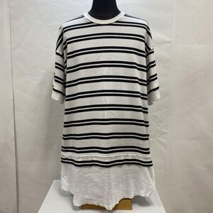 ホワイトマウンテニアリング White Mountaineering STRIPE LAYERED T-SHIRT WM2071527 Tシャツ Tシャツ 1 ボーダー柄