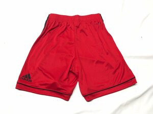 【未使用】adidas/アディダス SQUADRA17 ショーツ (CF0394)　Lサイズ　レッド×ブラック　サッカー ゲームパンツ