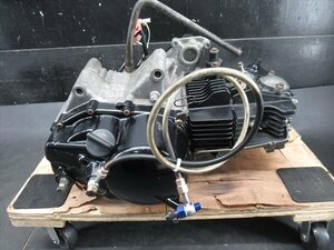 【同梱不可】 B1R6-0508 カワサキ KSR110 実動！ エンジン ASSY 油圧クラッチ ◆絶好調◆ 【KL110A-A02*** 2004年式 動画有】