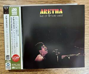 Aretha Franklin live at Fillmore West 日本盤　帯付き　アレサ ライヴ 