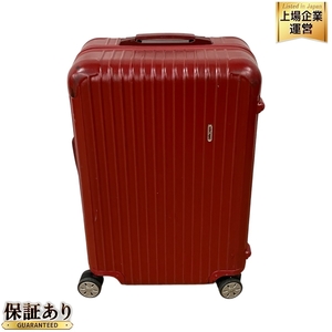 RIMOWA サルサ 4輪 スーツケース キャリーケース バッグ 旅行 レッド リモワ 中古 S9521218