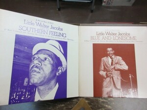 RKK９///LP★★LITTLE WALTER (リトルウォルター) 2枚セット(BLUE AND LONESOMEほか) LE ROI DU BLUES (PRINTED IN CANADA)｜ハーモニカ