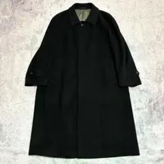 Vintage cashmere blend chester coat BLK