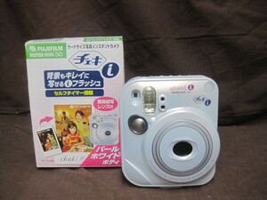 【D110】 【プラス】動作確認済 FUJIFILM instax mini 30 チェキ i インスタントカメラ 箱付き 富士フイルム インスタックス ミニ