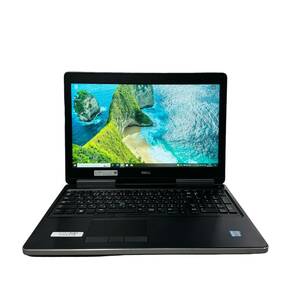 DELL PRECISION 7510（Core i7-6920HQ @2.90GHz / 16GB / 256GB / Win10Pro）（管：WS0035）