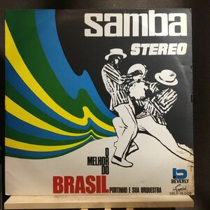 LP★ブラジル盤オリジナル PORTINHO / SAMBA O MELHOR DO BRASIL ポルティーホ サンバ SBLP 19 BEVERLY