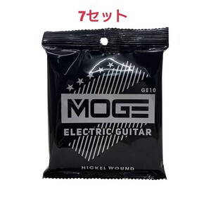 MOGE エレキギター防錆コーティング弦 10-46 7セット 