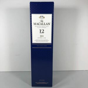 The MACALLAN HIGHLAND SINGLE MALT SCOTCH WHISKY 12 YEARS OLD DOUBLE CASK マッカラン シングルモルト スコッチウイスキー ダブルカスク