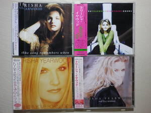 『Trisha Yearwood 国内盤帯付アルバム4枚セット』(The Song Remembers When,Everybody Knows,Where Your Road Leads,Real Live Woman)