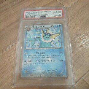 PSA10 シャワーズ プロモ イーブイコレクション 184/BW-P PSA鑑定 ポケモンカード